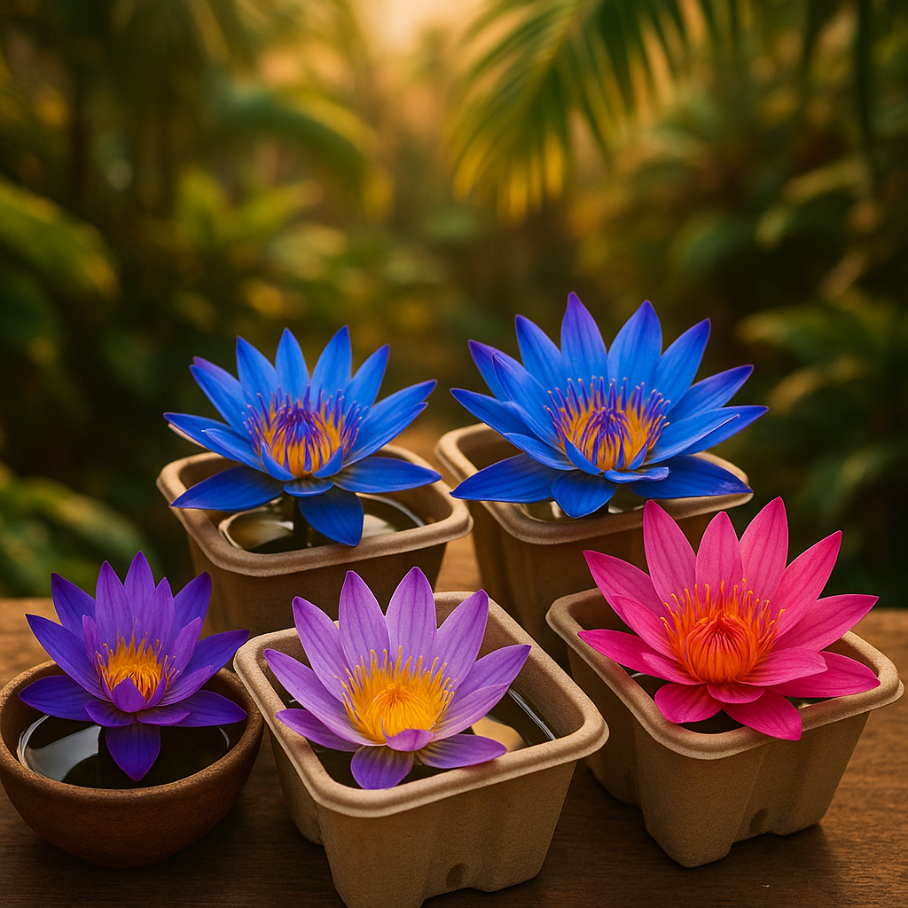 Tropical Water Lilies